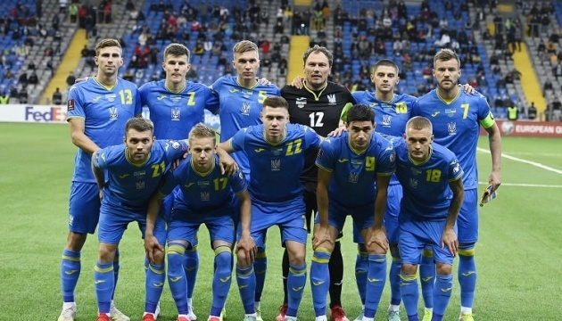 Украина занимает 27 место в сентябрьском рейтинге ФИФА