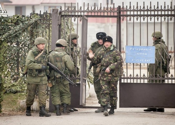 Украинские военные из группы 
