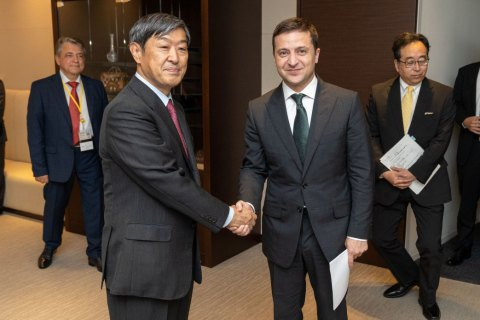 Зеленський обговорив реформи та залучення інвестицій в Україну з керівництвом парламенту Японії