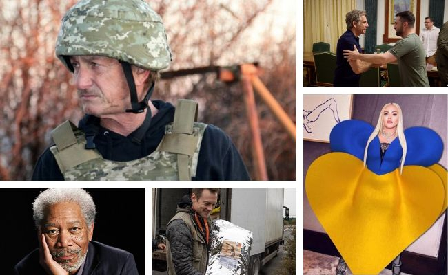 Шон Пенн, Бен Стіллер, Морган Фрімен, хто наступний?… 5 світових зірок, котрі підтримують Україну, і як з ними бореться росія 