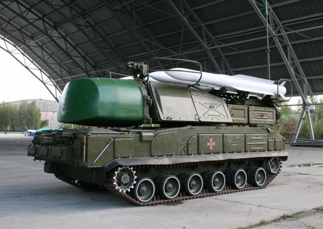 Перший зенітний ракетний комплекс Бук-М1 відремонтували для військових в Україні