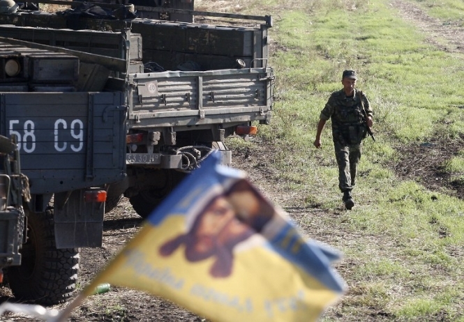 Українські війська біля Луганська: будні солдатів на передовій