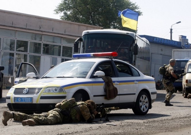СНБО отчитывается, что силы АТО взяли под контроль значительную часть Луганска