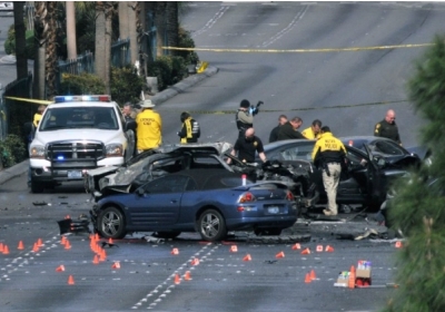 У Лас-Вегасі під час перестрілки з двох авто загинули троє осіб