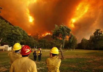 Каліфорнія потерпає від лісових пожеж