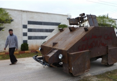 Сирійський handmade танк: не дитячі ігри