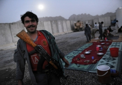 Афганістан. Поліцейський. Фото: AFP