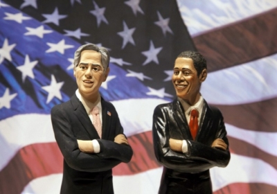 Мітт Ромні, Барак Обама. Фото: AFP