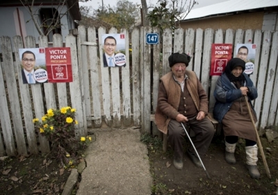Президентські вибори в Румунії, 11 листопада 2014. Фото: АFР