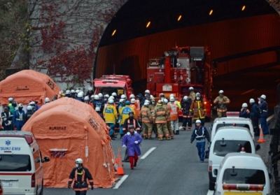 Обвал тунелю у Японії забрав життя дев'ятьох осіб