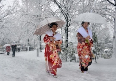 Японію та Ірак завалило снігом