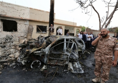ВВС Египта нанесли удар по лагерям террористов в Ливии