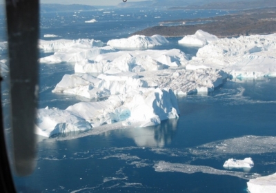 NASA показало з супутника як тануть льодовики Арктики
