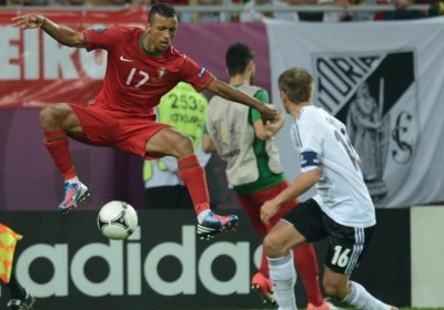 Євро-2012 футбольний матч Німеччина проти Португалії. Фото: AFP
