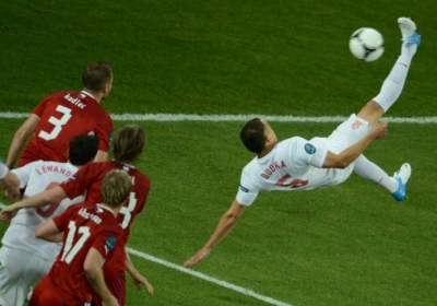 Євро-2012, матч Польща-Чехія. Фото: AFP