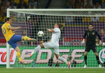 Євро-2012, матч Швеція-Франція. Фото: AFP