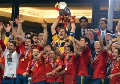 Фінал Євро-2012, Іспанія-Італія. Фото: AFP