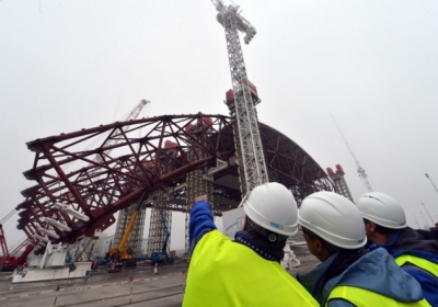 У IV енергоблоці Чорнобильської АЕС провалився дах (фото)