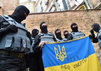 Над мэрией Красного Лимана поднят флаг Украины 