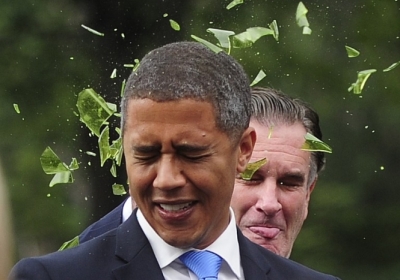 Як з'ясовували стосунки Обама та Ромні