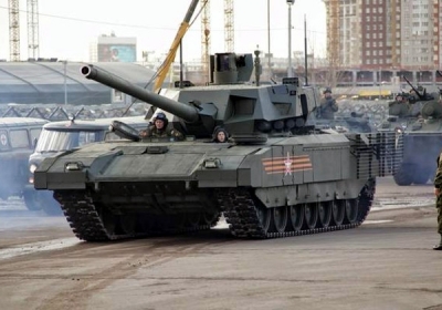 В Москве на репетиции парада ко Дню победы ездили картонные танки, - фото