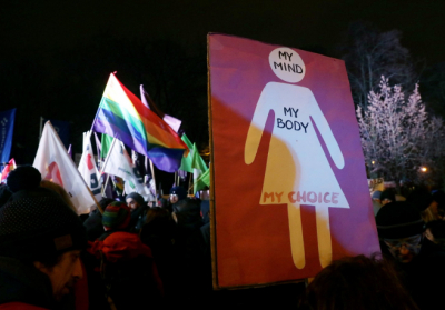 В Польше 2 тыс человек протестовали против ужесточения закона об абортах