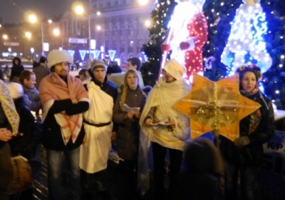 Різдво в Донецьку. Фото frankensstein.livejournal.com