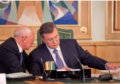 Микола Азаров, Віктор Янукович. Фото: president.gov.ua