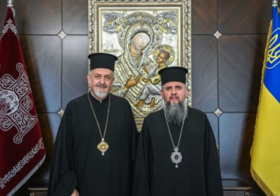 Представник Вселенського Патріарха прибув в Україну