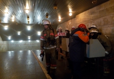 В Киеве на станции метро произошел пожар