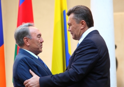 Назарбаєв, Янукович. Фото: ktelegraf.com.ua