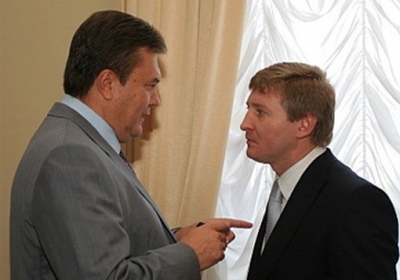 Віктор Янукович, Рінат Ахметов. Фото: newzz.in.ua