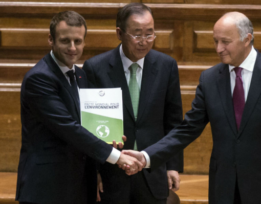 Макрона анонсировал всемирной пакт о защите окружающей среды