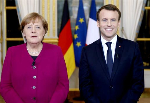 Меркель и Макрона подтвердили готовность к встрече в нормандском формате в Берлине