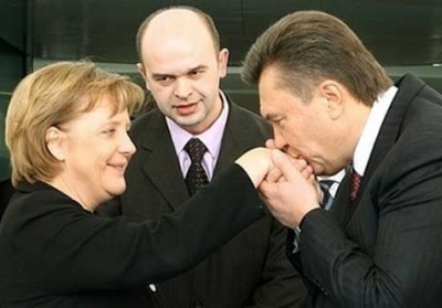 Ангела Меркель, Віктор Янукович. Фото: uainfo.org