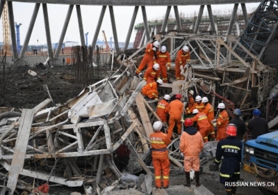 В Китае в результате обрушения на электростанции погибли более 40 человек