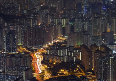 Мегаполис, который никогда не спит: панорамы ночного Гонконга