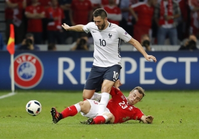 Евро-2016: Швейцария и Франция сыграли вничью и вышли в плей-офф