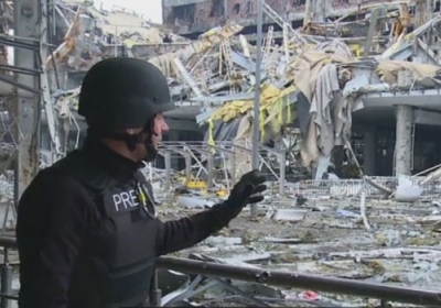 Журналисты CNN показали изнутри, как выглядит разрушенный Донецкий аэропорт, - видео