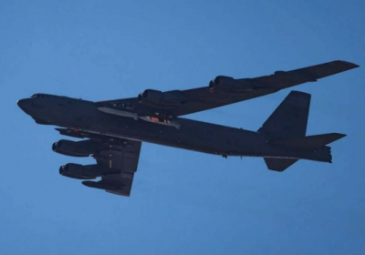 Американський бомбардувальник B-52 побачили з новими ядерними ракетами
