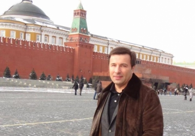 Валерій Коновалюк на Красній площі у Москві. Фото: Facebook.com
