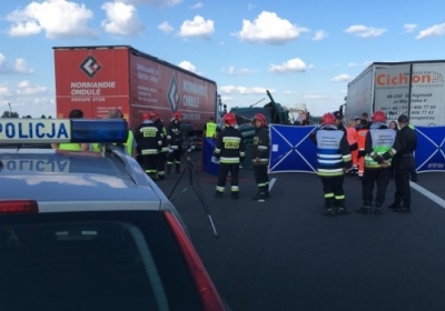 В аварии автобуса с украинскими номерами в Польше погибли пять человек