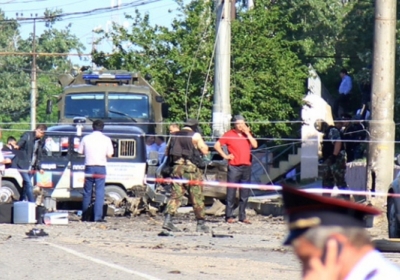 Теракт у Махачкалі: смертниця підірвалася біля будівлі МВС Дагестану 