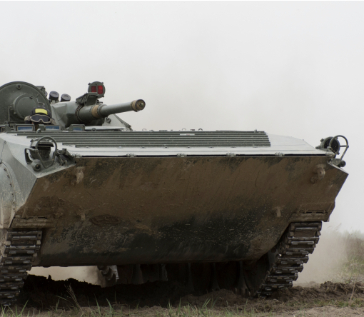 Військові знищили БМП бойовиків на Донбасі
