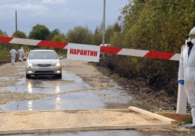 Росія закрила кордон з Україною для людей через свиней