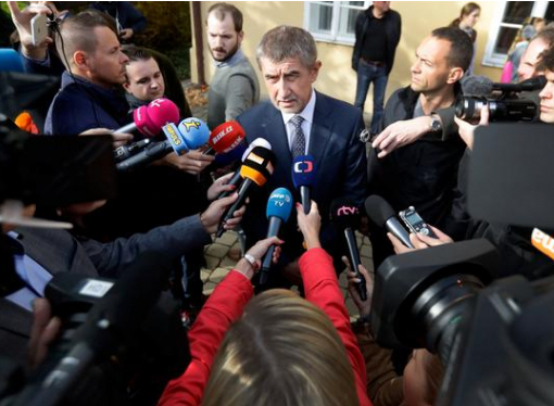 На выборах в Чехии побеждает партия миллиардера Бабиша