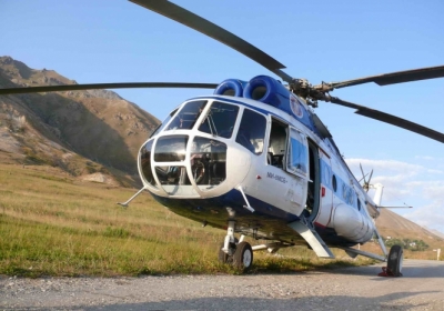 Українські вертолітники вперше в історії підняли вертоліт вище Евересту