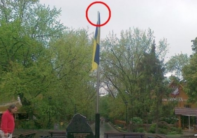Із флагштока в центрі Харкова знову зник тризуб (фото)