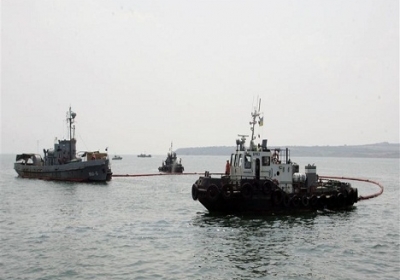 В Керченском проливе паром столкнулся с танкером