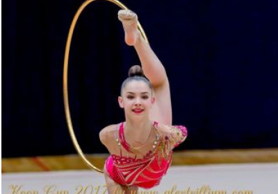 Украинская гимнастка завоевала четыре золотых медали на международном Кубке